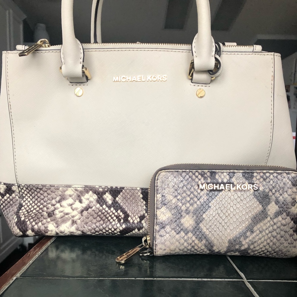 Michael Kors purse and clutch/wallet!